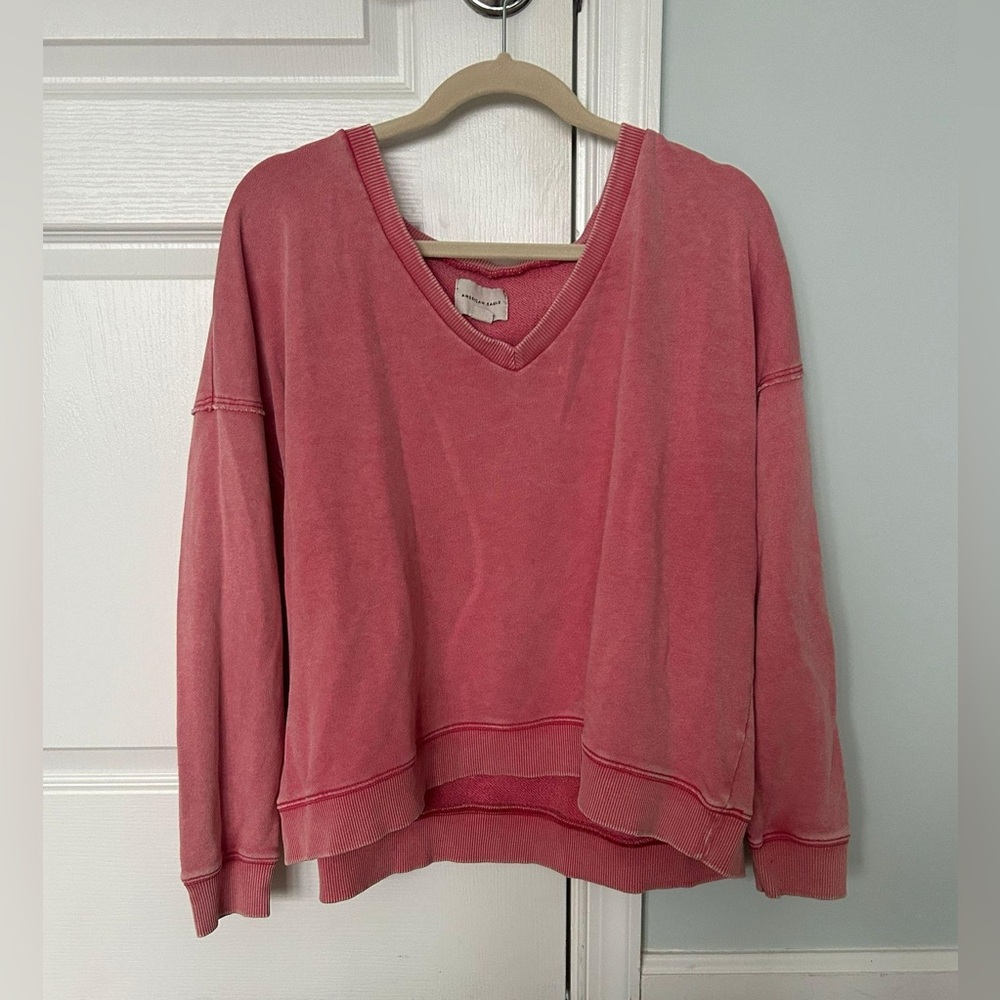 American Eagle Oversized V-neck Pullover 💖